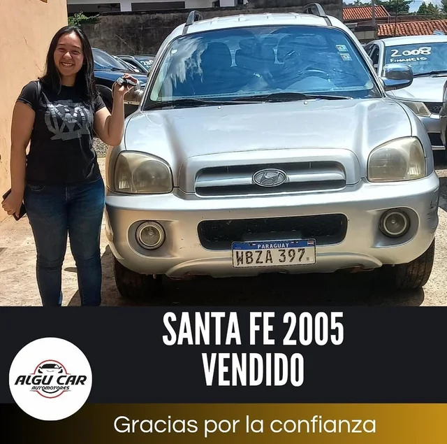 Hyundai Santa Fe 2005 entregada a su nueva dueña